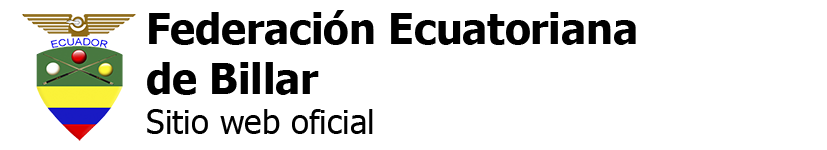 Federarion Ecuatoriana de Billar