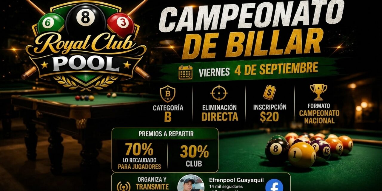 Pool categoria b – royal 2026
