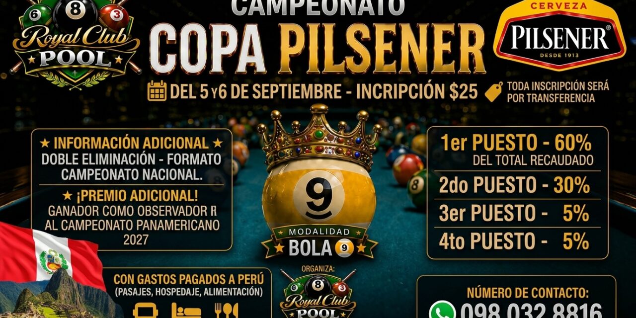 POOL CATEGORIA C – ROYAL 2026