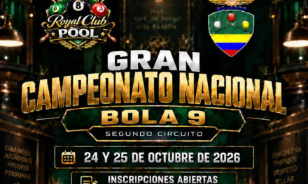 2do Circuito Nacional Pool B9 2026